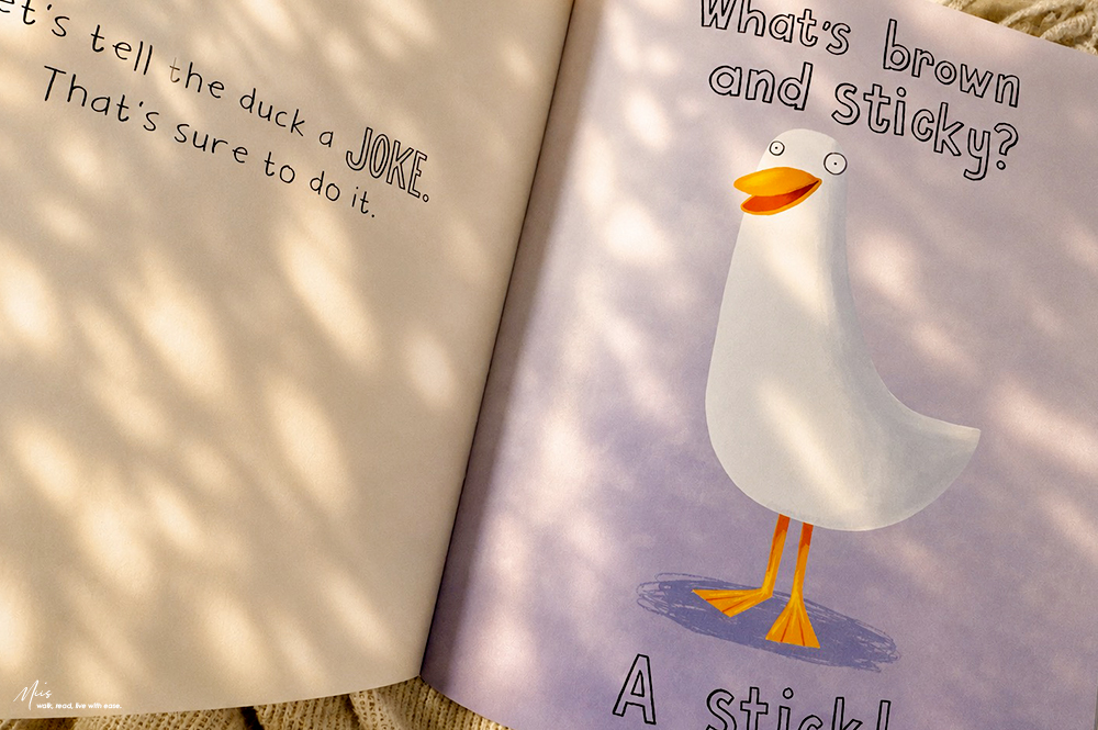 The Duck Never Blinks|這隻鴨子真的不眨眼?一場無厘頭的眨眼大賽,快速建立閱讀信心的互動式繪本 - 第6張圖 The Duck Never Blinks|這隻鴨子真的不眨眼?一場無厘頭的眨眼大賽,快速建立閱讀信心的互動式繪本