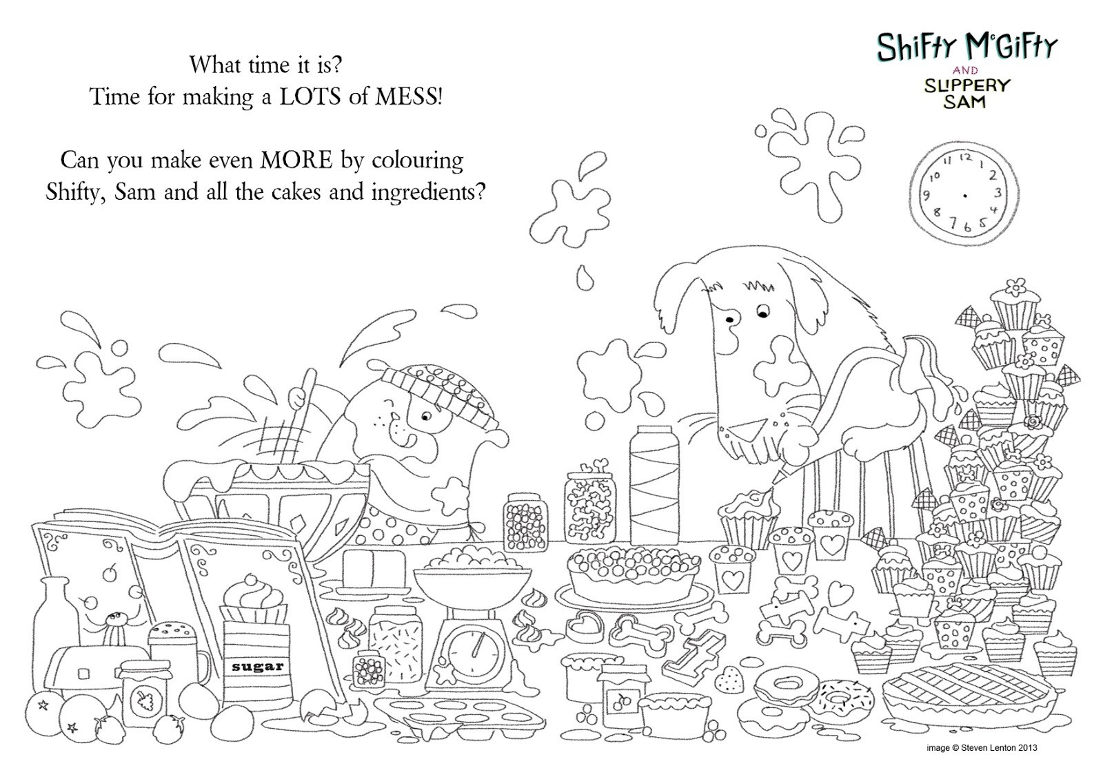 親子共讀到獨立閱讀|偵探類繪本Shifty McGifty 系列,從搶匪變成明星烘焙師?繪本+章節書一次備齊 - 第30張圖 親子共讀到獨立閱讀|偵探類繪本Shifty McGifty 系列,從搶匪變成明星烘焙師?繪本+章節書一次備齊