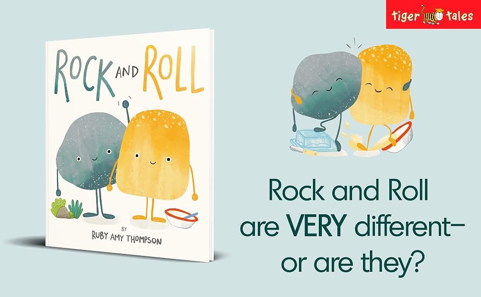Rock and Roll|巨石強森親自說故事 ! 一顆石頭和一個麵包捲,初階英語共讀,幽默雙關語看懂友誼的本質 - 第1張圖 Rock and Roll|巨石強森親自說故事 ! 一顆石頭和一個麵包捲,初階英語共讀,幽默雙關語看懂友誼的本質