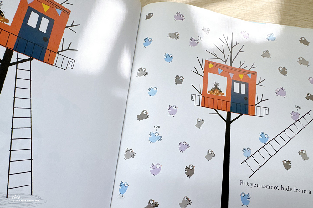 Don’t Feed the Coos!｜千萬別餵鴿子！咕咕鳥大軍來襲小心被盯上！適合 3-8 歲的幽默繪本