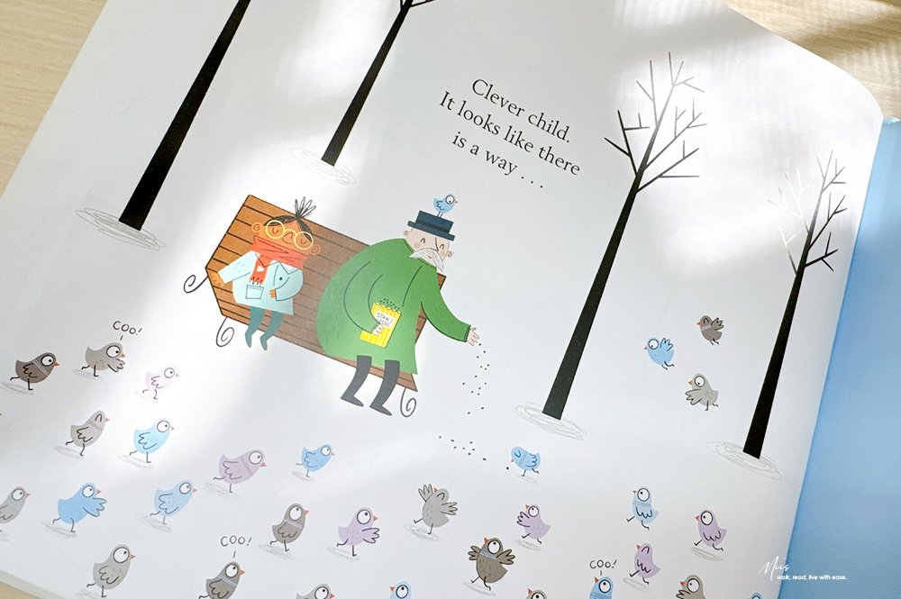 Don’t Feed the Coos!｜千萬別餵鴿子！咕咕鳥大軍來襲小心被盯上！適合 3-8 歲的幽默繪本
