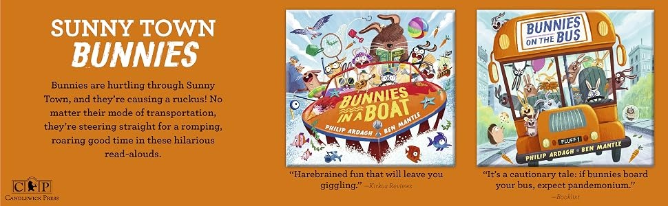 交通工具繪本推薦｜Bunnies on the Bus 搭上失控兔兔巴士，爆笑韻文繪本，看兔子如何把小鎮翻天覆地！